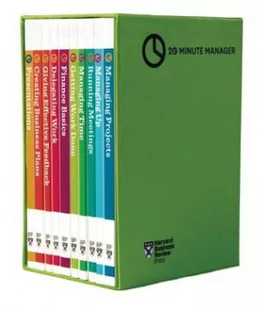 Harvard Business Review Press HBR's 20-Minute Manager Boxed Set (10 Books) - Pozostałe książki - miniaturka - grafika 2