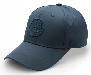Czapka z daszkiem bejsbolówka KOMPAS bawełniana na lato GRANAT Pako Jeans - Czapki i chusty sportowe męskie - miniaturka - grafika 1