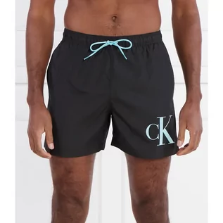 Kąpielówki męskie - Calvin Klein Swimwear Szorty kąpielowe | Regular Fit - grafika 1