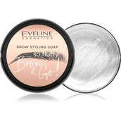 Akcesoria i kosmetyki do stylizacji brwi - Eveline Cosmetics Brow&Go Mydło do stylizacji brwi So Fluffy 25.0 g - miniaturka - grafika 1