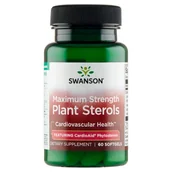 Suplementy naturalne - SWANSON CardioAid Beta Sitosterol sterole roślinne 60kaps - miniaturka - grafika 1