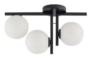 Sigma 33286 Nowoczesna lampa sufitowa ANDY czarna OP.OŚW. 3PŁ 33286 - Lampy sufitowe - miniaturka - grafika 1