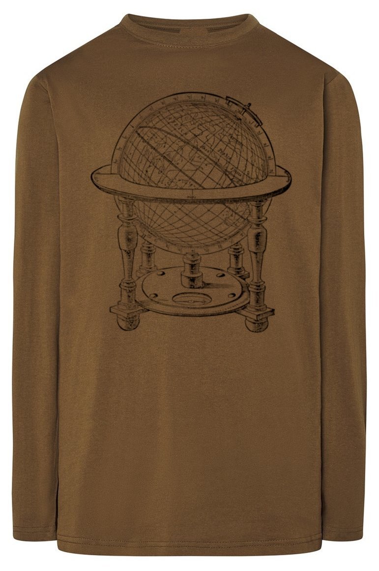 Longsleeve męski fajny nadruk GLOBUS r.S