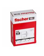 Akcesoria do elektronarzędzi - Fischer Fischer płyta gipsowo-kartonowa metalowa GKM srebrny 100 części (24556) - miniaturka - grafika 1