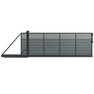 Ogrodzenia - Wiśniowski Brama przesuwna AW.10.106 4x1,5 m lewa antracytowa automat - miniaturka - grafika 1