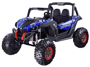 Terenowe BUGGY 4x4 na akumulator Lakier pajęczyna EVA Ecoskóra Pilot - Pojazdy elektryczne dla dzieci - miniaturka - grafika 1