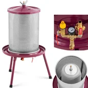 Inne urządzenia gastronomiczne - Hydroprasa - stal nierdzewna/żelazo - 40 l - 3 bar - w tym 5 worków filtrujących - Royal Catering RCWP-40LH - miniaturka - grafika 1