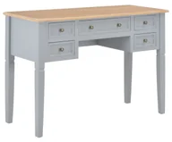 Biurka - Elior Szare minimalistyczne biurko do gabinetu P9-W26 - miniaturka - grafika 1