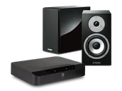 Zestawy stereo - Bluesound POWERNODE EDGE (czarny) + NS-BP401 (czarny) - miniaturka - grafika 1