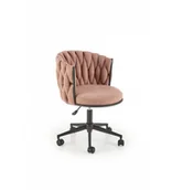 Fotele i krzesła biurowe - TALON fotel gabinetowy różowy - miniaturka - grafika 1