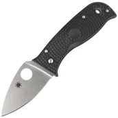 Noże - Nóż składany Spyderco Lil' Temperance 3 Lightweight, Plain VG-10 (C69PBK3) - miniaturka - grafika 1