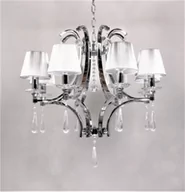 Lampy sufitowe - Lumina Deco ŻYRANDOL KRYSZTAŁOWY VENISIA W8 LDP 8035 8 - miniaturka - grafika 1