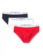 Majtki damskie - GANT 3-pak figi, wielokolorowy, XL - miniaturka - grafika 1