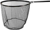 Inne akcesoria dla wędkarzy - Podbierak Dragon (zatrzask) 2-częściowy, owalny 75x65cm, miękka siatka dł.235 cm - miniaturka - grafika 1