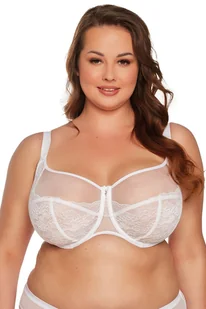 Gaia 1253M Tonia Maxi Biustonosz miękki, biały - Biustonosze - miniaturka - grafika 1