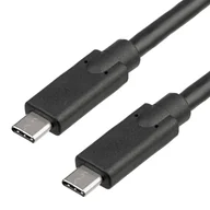 Kable USB - Akyga Kabel Akyga AK-USB-25 Micro USB typu C M USB typu C M 1m kolor czarny - miniaturka - grafika 1