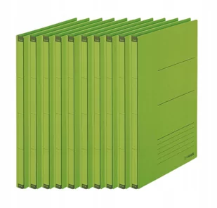 Plus Japan Zero Max 898 segregator A4, z grzbietem o regulowanej szerokości FL-021SSW GREEN - Segregatory - miniaturka - grafika 2