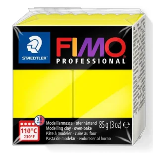Masa termoutwardzalna Fimo 85g żółty - Staedtler - Masy plastyczne - miniaturka - grafika 1