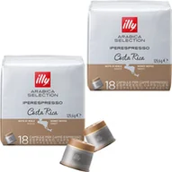 Kawa w kapsułkach i saszetkach - 2x KAPSUŁKI ILLY IPERESPRESSO ARABICA SELECTION COSTA RICA 18 SZTUK - miniaturka - grafika 1