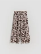 Spodnie i spodenki dla dziewczynek - Reserved - Spodnie we wzory - wielobarwny - miniaturka - grafika 1