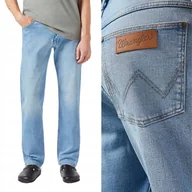 Spodnie męskie - Wrangler FRONTIER Clever DżINS PROSTE LUŹNE SPODNIE JEANSOWE W33 L32 - miniaturka - grafika 1