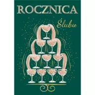 Kartki okolicznościowe i zaproszenia - Henry Karnet A5 Rocznica ślubu Fontanna - miniaturka - grafika 1