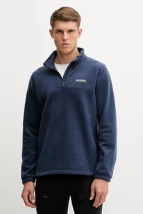 Columbia bluza polarowa Steens Mountain Half Zip kolor granatowy gładka 1620191 - Bluzy męskie - miniaturka - grafika 1