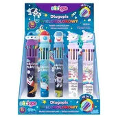 Długopisy - Długopis wielokolorowy 10kol. Kosmos Cosmos & Unicorn strigo p30 mix cena za 1 sztukę - miniaturka - grafika 1