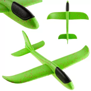 Samolot Styropianowy Szybowiec Rzutka Latający - Samoloty i helikoptery - miniaturka - grafika 1