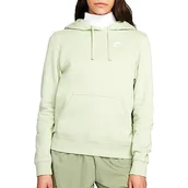 Kurtki damskie - Nike DQ5793-343 W NSW CLUB FLC STD PO HDY Kurtka Damska HONEYDEW/WHITE Wielkosc L - miniaturka - grafika 1