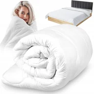 Kołdry - Kołdra zimowa CARLA 160x200cm biała - miniaturka - grafika 1