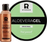 Balsamy i kremy do opalania - Byrokko Byrokko Aloe Vera Żel Chłodzący + Shine Bronze - miniaturka - grafika 1