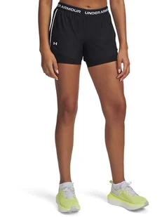Under Armour Szorty funkcyjne 2w1 w kolorze czarnym - Spodnie sportowe damskie - miniaturka - grafika 1