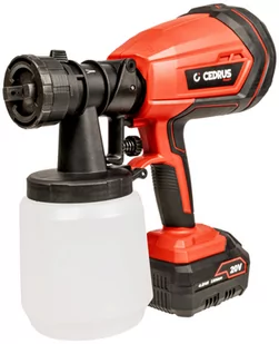 CEDRUS SP1000Li AGREGAT PISTOLET MALARSKI AKUMULATOROWY KOMPRESOR DO MALOWANIA NATRYSKOWEGO CEDSP1000LI 20V POWER+ OFICJALNY DYSTRYBUTOR - AUTORYZOWANY DEALER CEDRUS - Pistolety malarskie - miniaturka - grafika 3