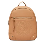 Torebki damskie - Plecak Beverly Hills Polo Club BHPC-K-031-06 Beżowy - miniaturka - grafika 1