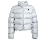 Kurtki i płaszcze dla chłopców - adidas Uniseks - dzieci SYNTHETIC DOWN GLAM JACKET, Silver Metallic/Black Reflective, 9-10 Years - miniaturka - grafika 1