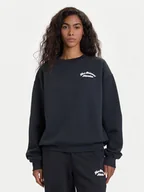 Bluzy damskie - New Balance Bluza WT53516 Czarny Relaxed Fit - miniaturka - grafika 1