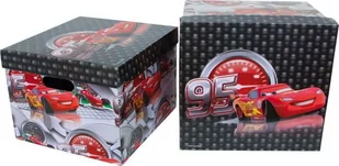 Small Foot Design Pudełka do przechowywania, Auta, 2 szt. - Wyposażenie pokoiku dziecięcego - miniaturka - grafika 1