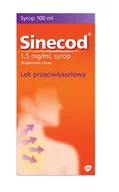 Przeziębienie i grypa - Novartis Sinecod 1,5mg/1ml 100 ml - miniaturka - grafika 1