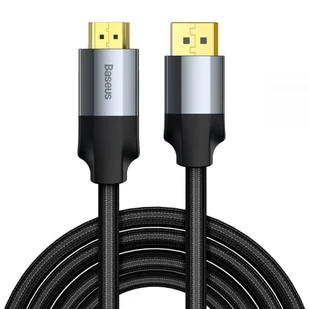 Baseus Kabel Display Port do HDMI Enjoyment Series, 4K, 3D, 2m (szary) - Kable - miniaturka - grafika 16