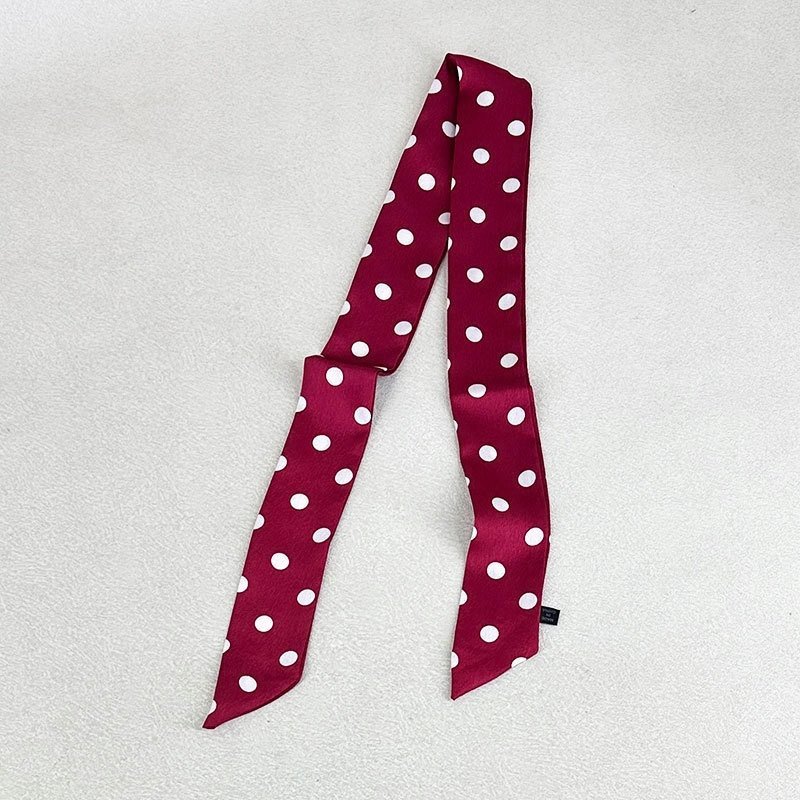 SZALICZEK z nadrukiem damska długa CHUSTKA elegancka APASZKA jak krawat