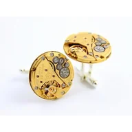 Spinki do mankietów i krawatów - Spinki - Golden Treasure de SILVA - mechanizmy - miniaturka - grafika 1