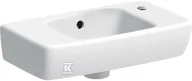 Postumenty i półpostumenty do umywalek - Umywalka Geberit Selnova Compact 45 cm prawa 500.318.01.5 - miniaturka - grafika 1