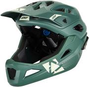 Kaski rowerowe - Leatt Leatt MTB 3.0 Enduro Helmet, zielony 55-56cm 2022 Kaski Fullface i Downhill - miniaturka - grafika 1