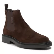 Botki męskie - Sztyblety Gant Fairwyn Chelsea Boot 27653405 Dark Brown - miniaturka - grafika 1