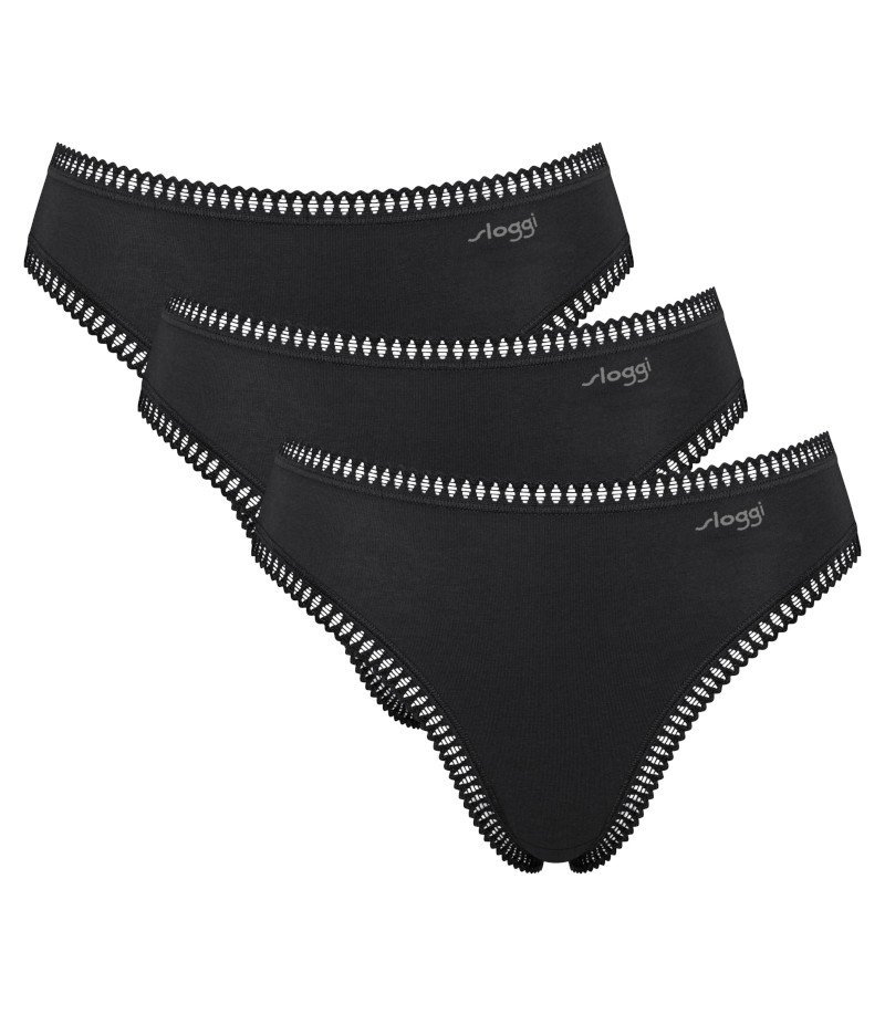 3 x Majtki damskie sloggi GO Crush High leg C3P-M