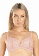 Biustonosze - Victoria Biustonosz Push Up Koronkowy 70D - miniaturka - grafika 1