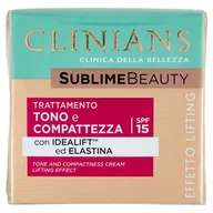 Kremy do twarzy - CLINIANS Tono Compattezza - krem tonizująco-ujędrniający, kompleks peptydowy (50 ml) - miniaturka - grafika 1