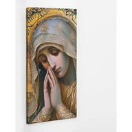 Ikony i obrazy sakralne - Święta Maryja Matka Boże - obraz polycanvas, 70x140 - miniaturka - grafika 1