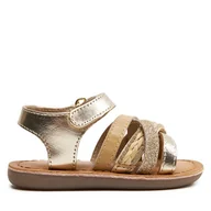 Buty dla dziewczynek - Sandały Gioseppo Ilok 71514-P Złoty - miniaturka - grafika 1